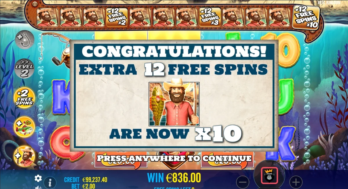 Big Bass Splash slot game