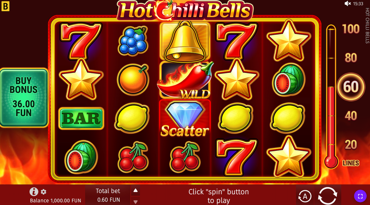 hot chilli bells slot game