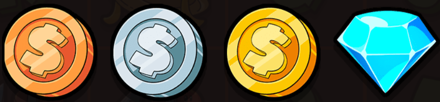 Le Fisherman coins symbols