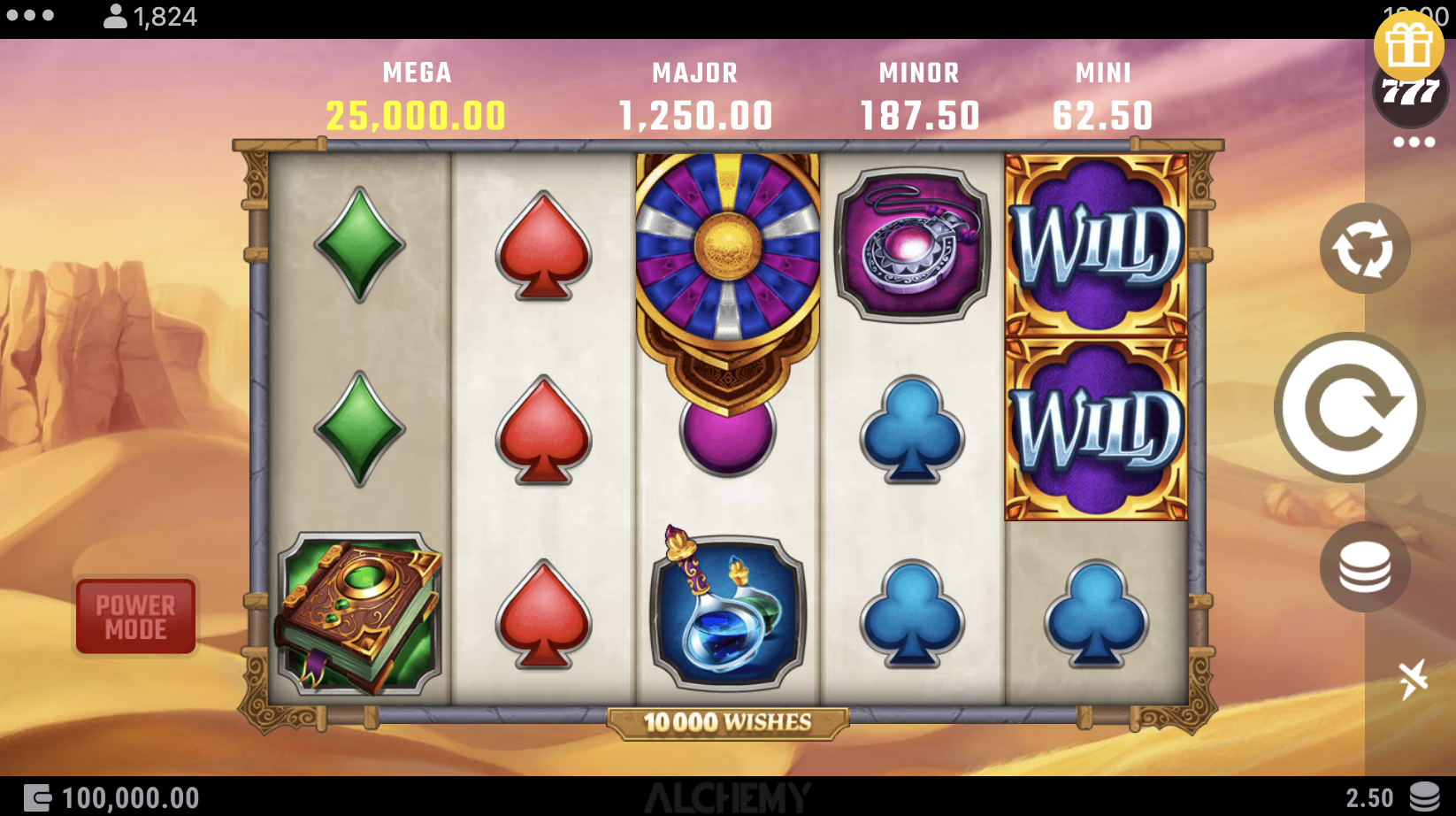 10000 Wishes slot game