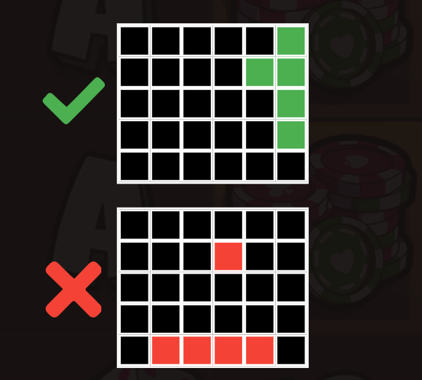 le king slot win lines