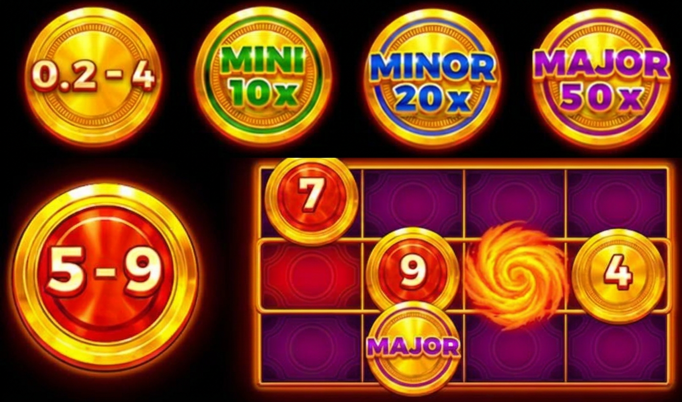 3 Coin Volcanoes slot symbols