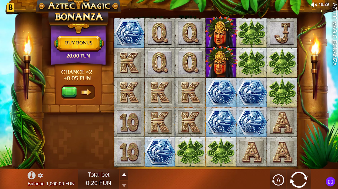 Aztec Magic Bonanza slot game