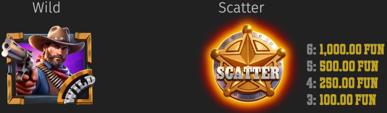 wild west trueways wild and scatter