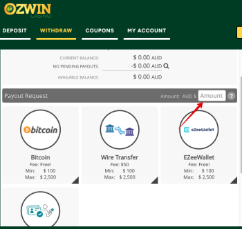 Ozwin casino withdrawal problems