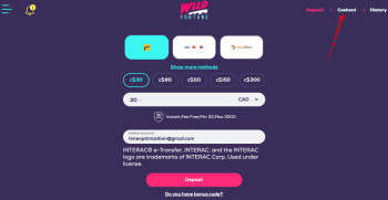 Wild Fortune casino withdrawal times