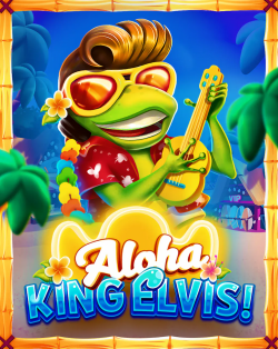 Aloha King Elvis logo